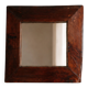 Vintage Spanish brutalist mirror, 1970s.