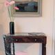 Art Deco Wooden and Marble Console Table