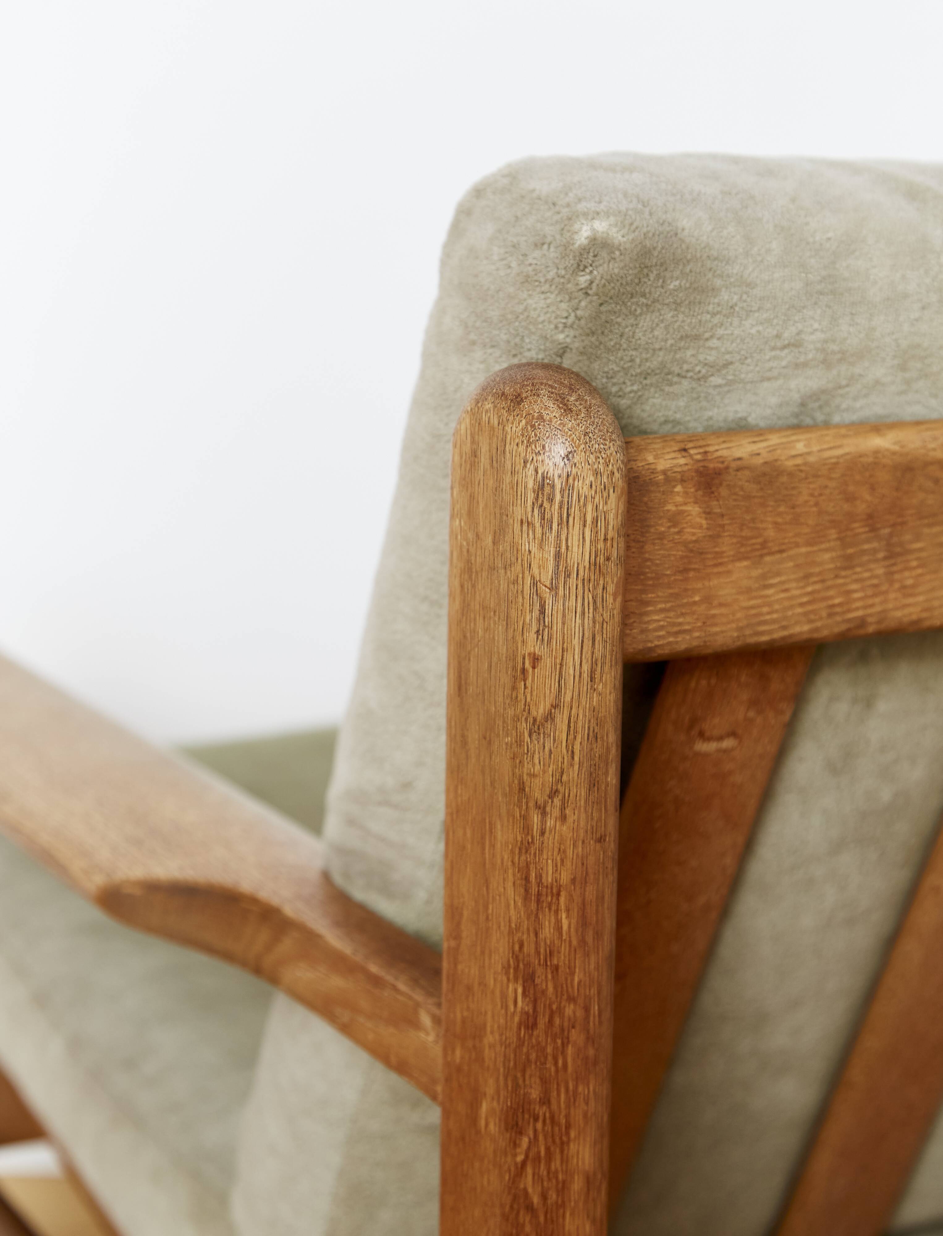 Fauteuil Poul M.Volther en chêne n°390 pour Frem Rojle