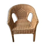 Child rattan armchair