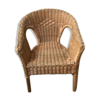 Child rattan armchair