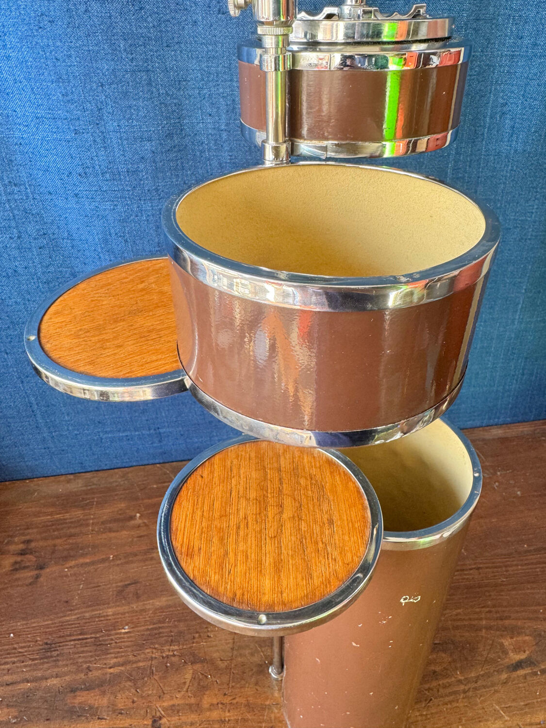 Soveno column ashtray, 60s-70s