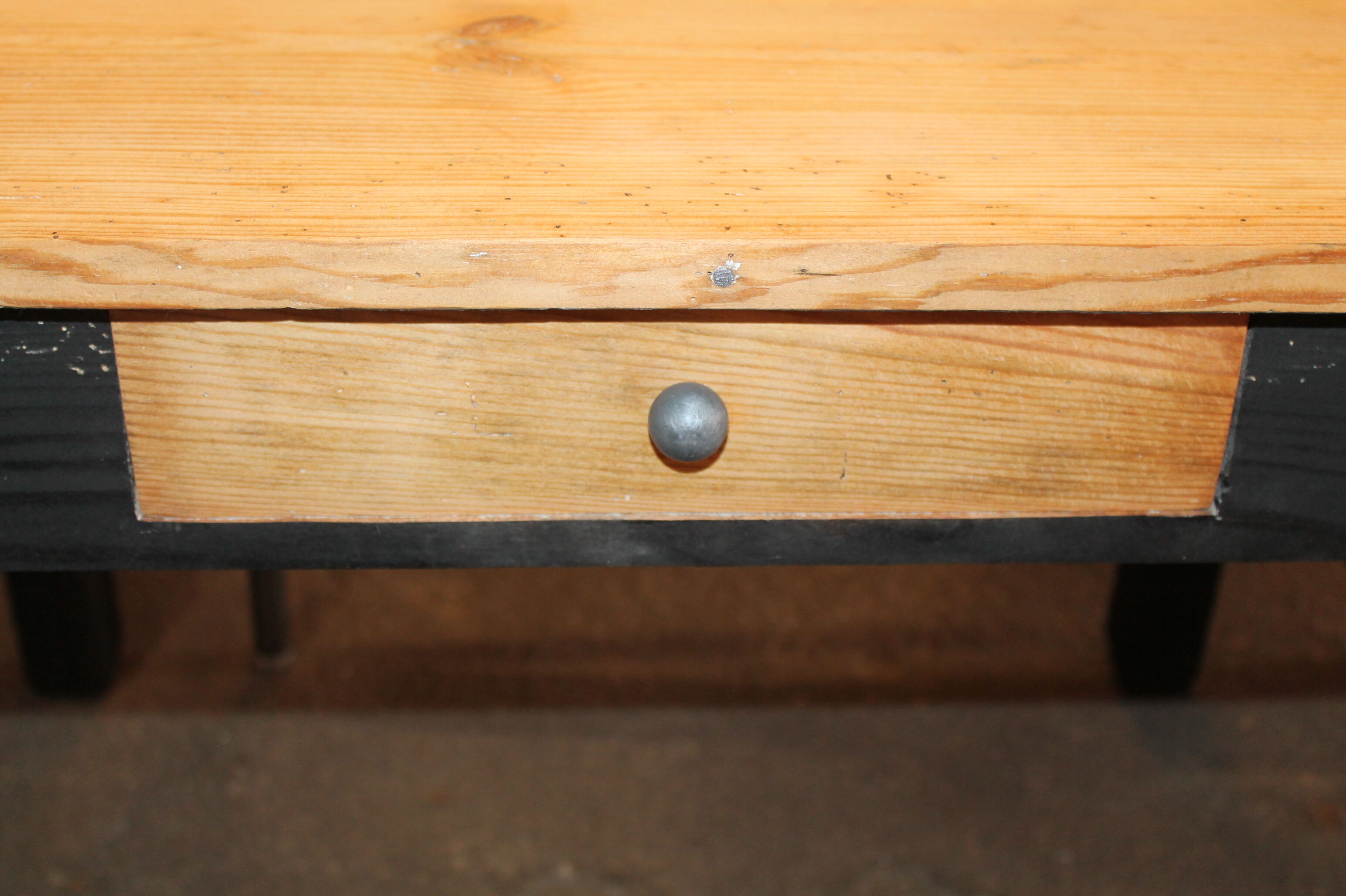 Dining room table black feet