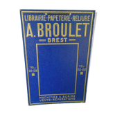 Advertising poster "Librairie Stationery Reliure"