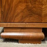 Walnut Veneer Hairdresser, Art Deco - 1930