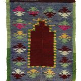 Turkish Anatolian Handmade Vintage Area Kilim Rug 145 cm x 110 cm