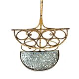 Porte-manteau et porte-parapluie en fonte des années 30 - Style Art Déco