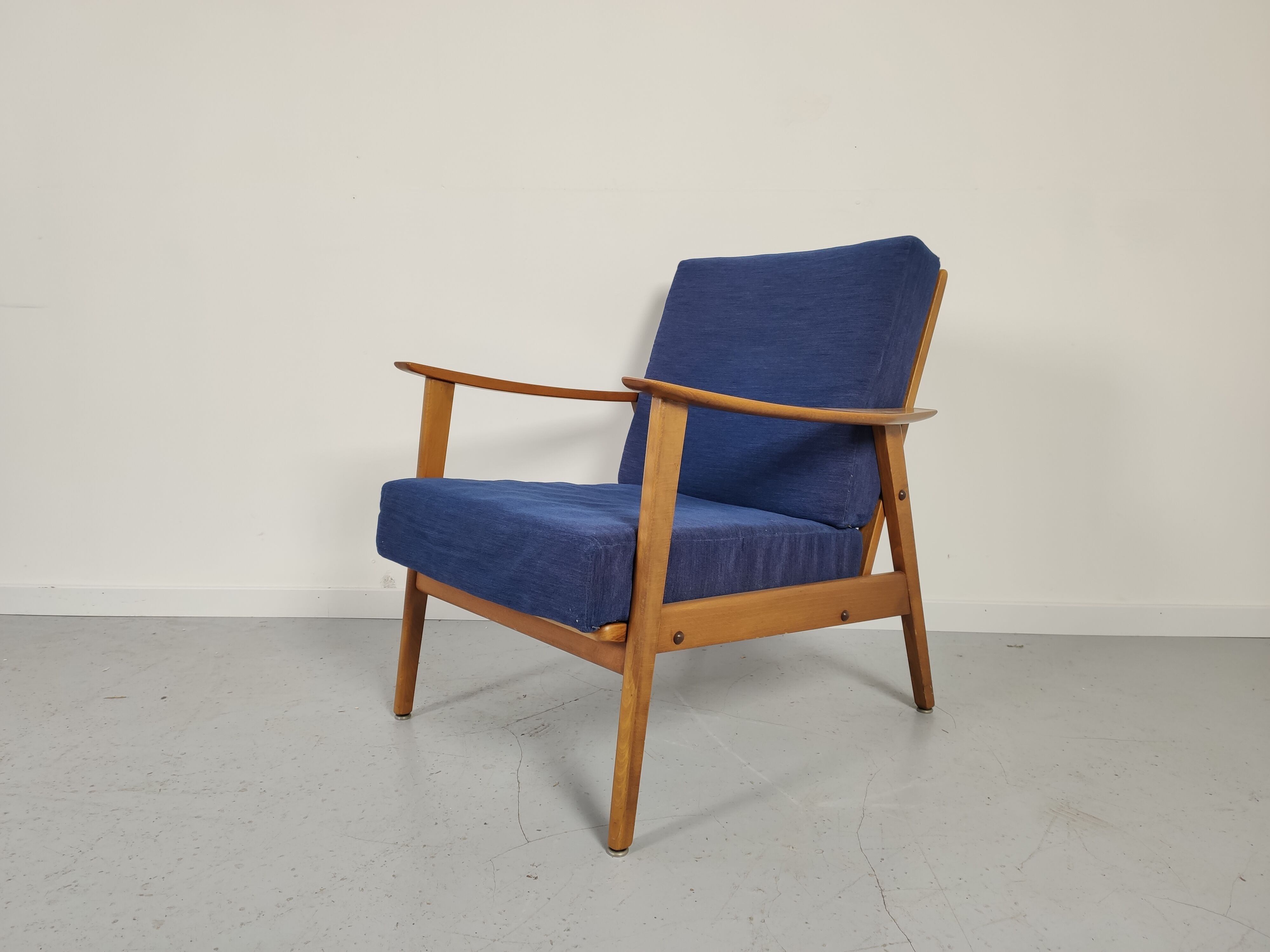 Convertible sofa set - a 1960s Scandinavian armchair