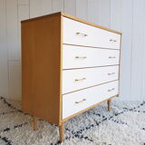 Commode vintage rénovée