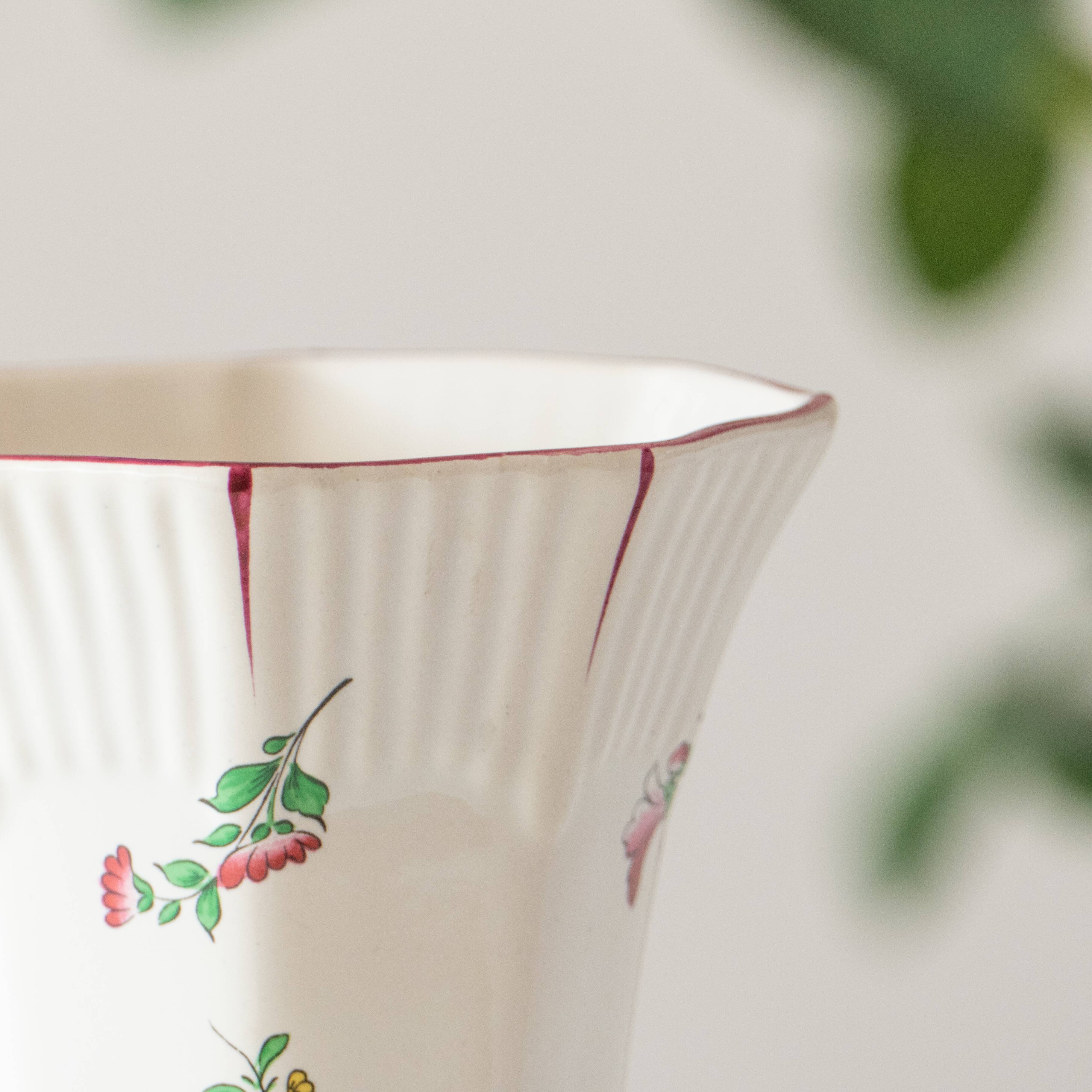 Vase with sides KG Luneville Street lamp