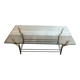 Table basse en fer forgé dans le goût de Willy Daro