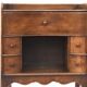 Walnut bedside table