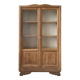 Glass cabinet in raw oak (renovated)