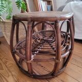 Rattan coffee table