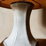 Ceramic lamp with sun patterns