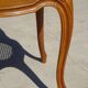 Paire de chaises en bois et cannage style Louis XV