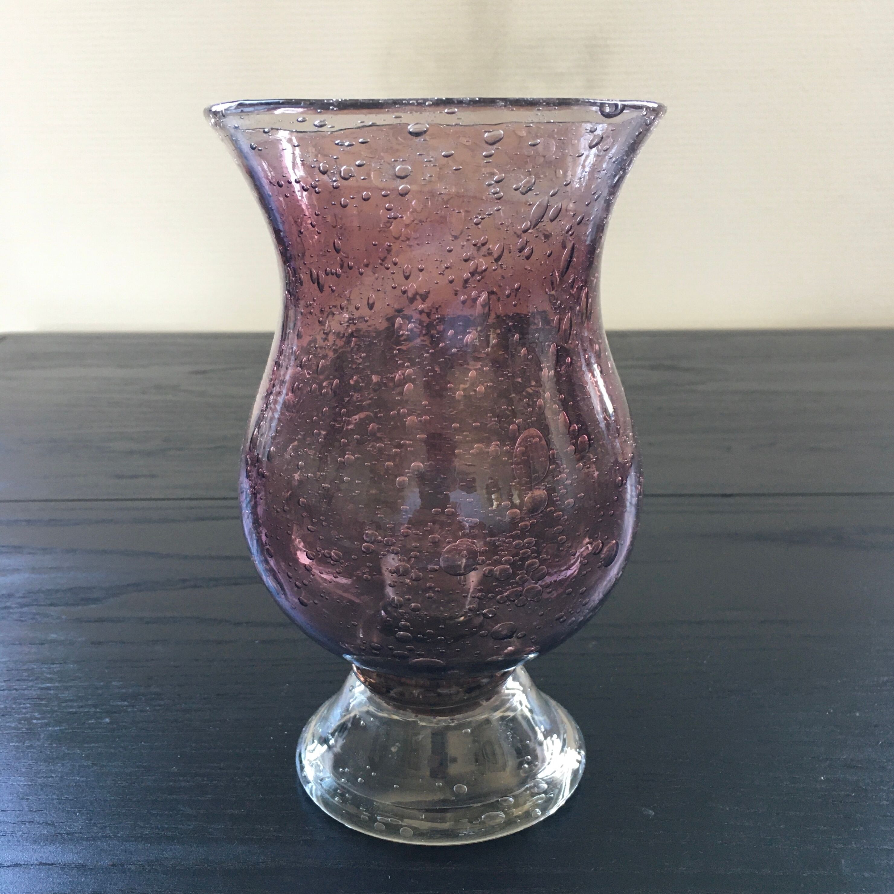 Biot glass photophore