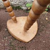 Pair of vintage brutalist stools