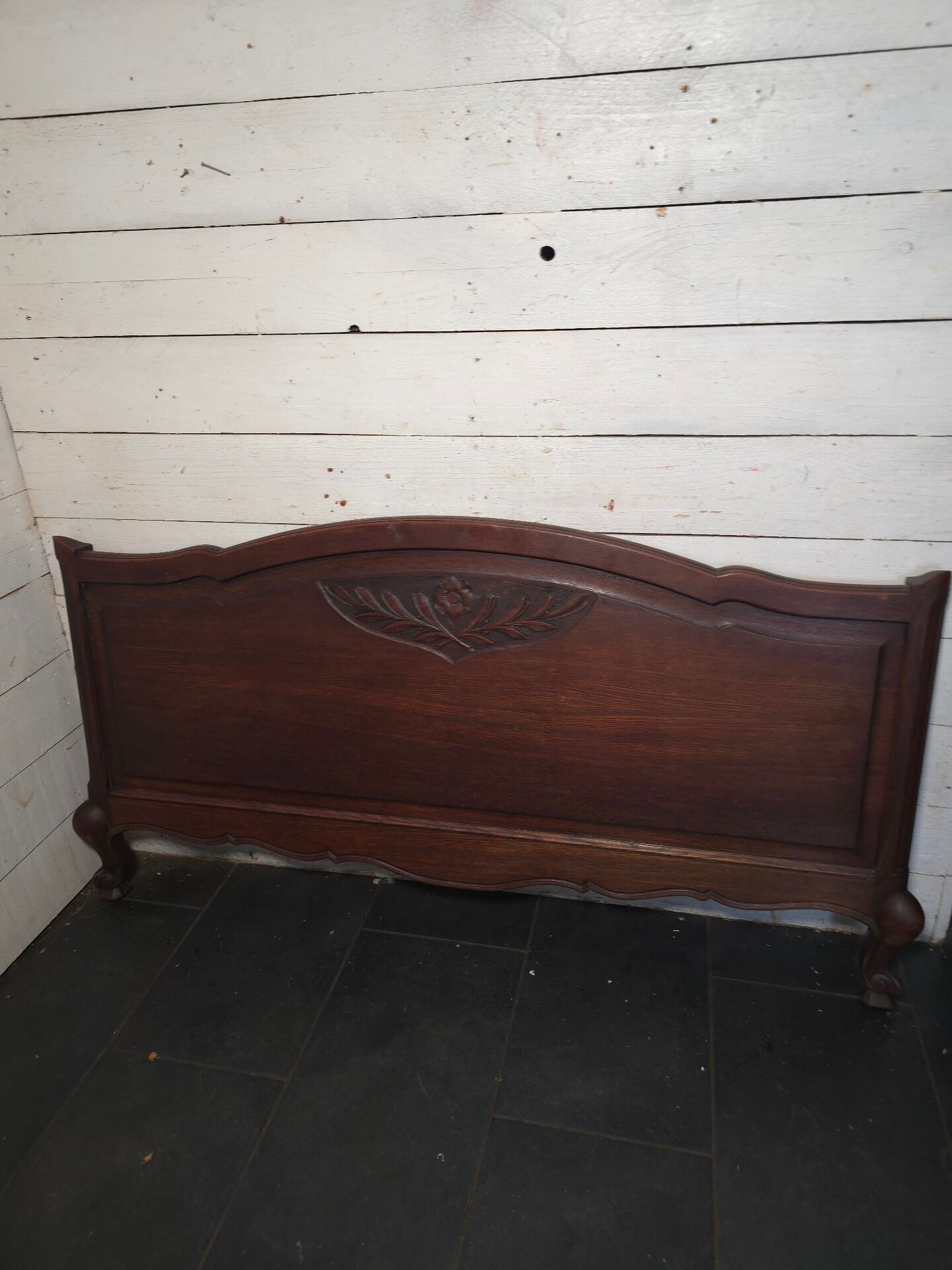 Oak headboard