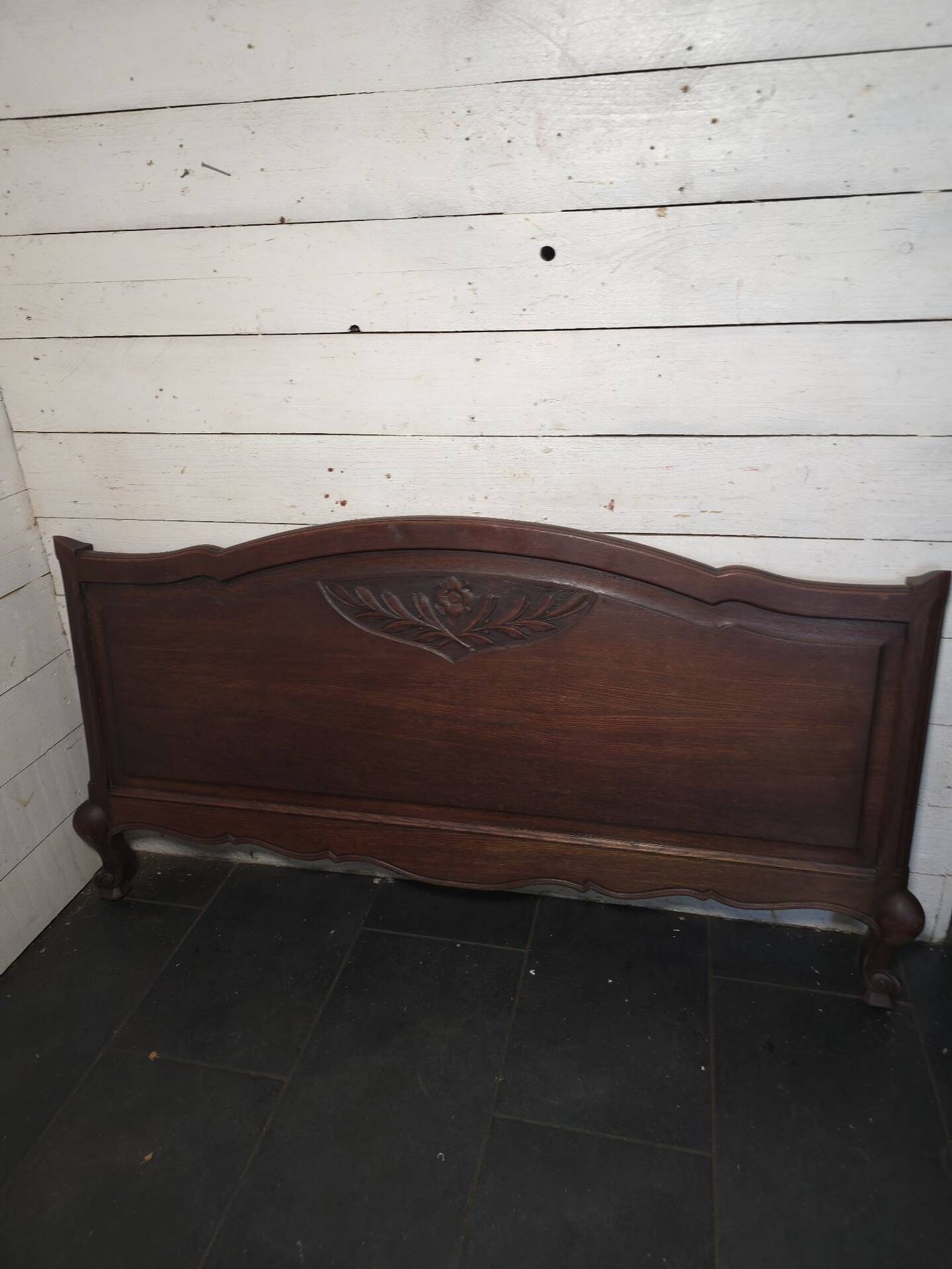 Oak headboard