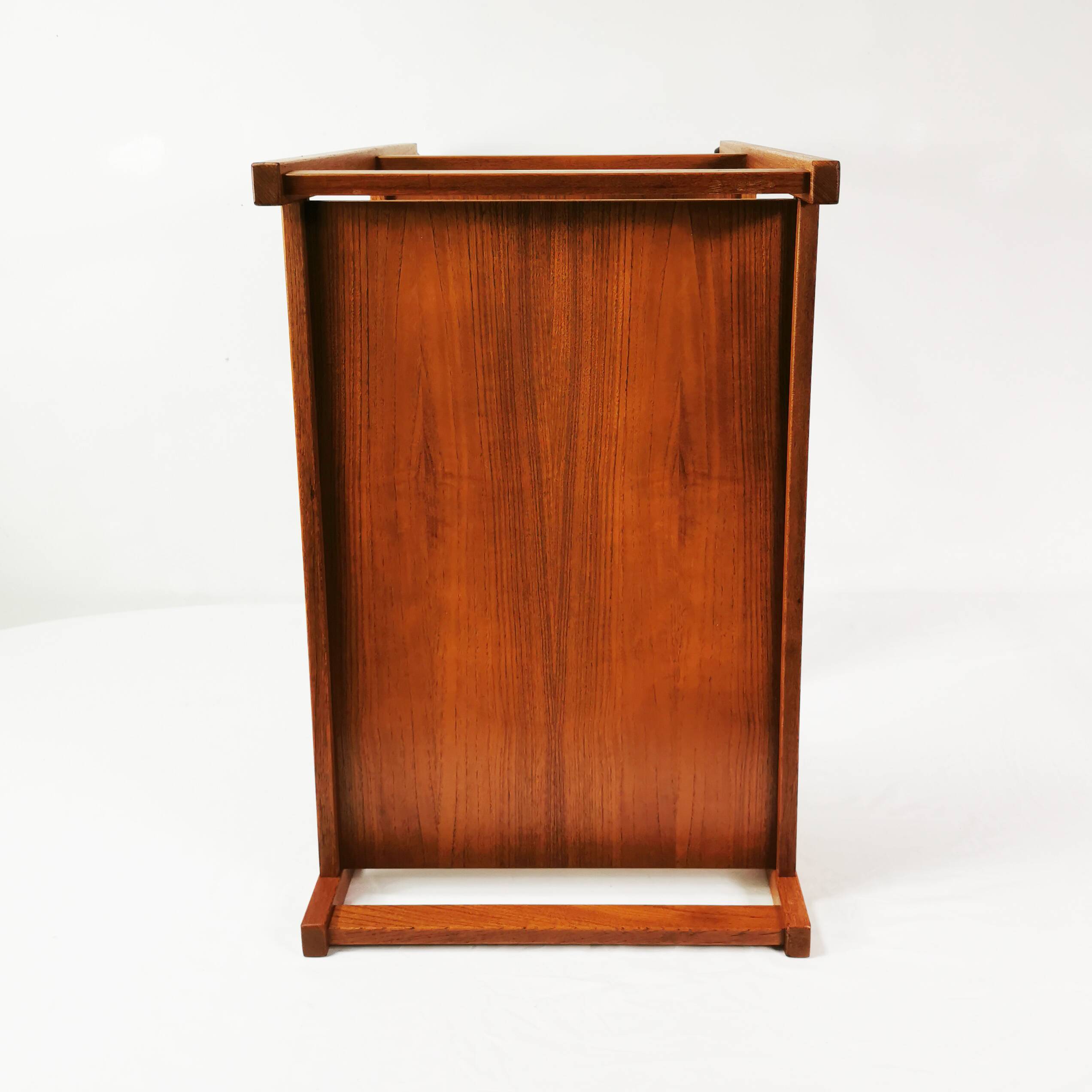 Mid century teak bar table, brdr.forbo, denmark, 1960s