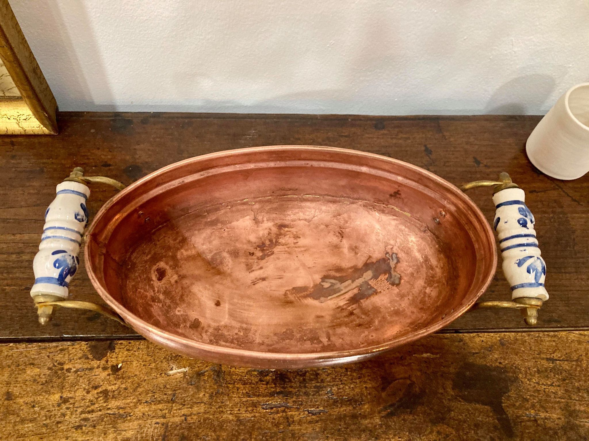 Lot of 3 copper decoration containers