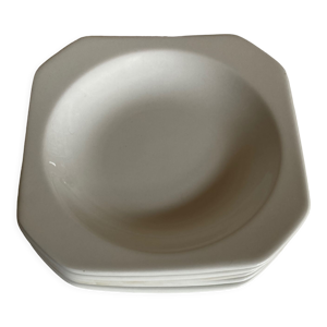 Set de 6 assiettes creuses - scandinaves