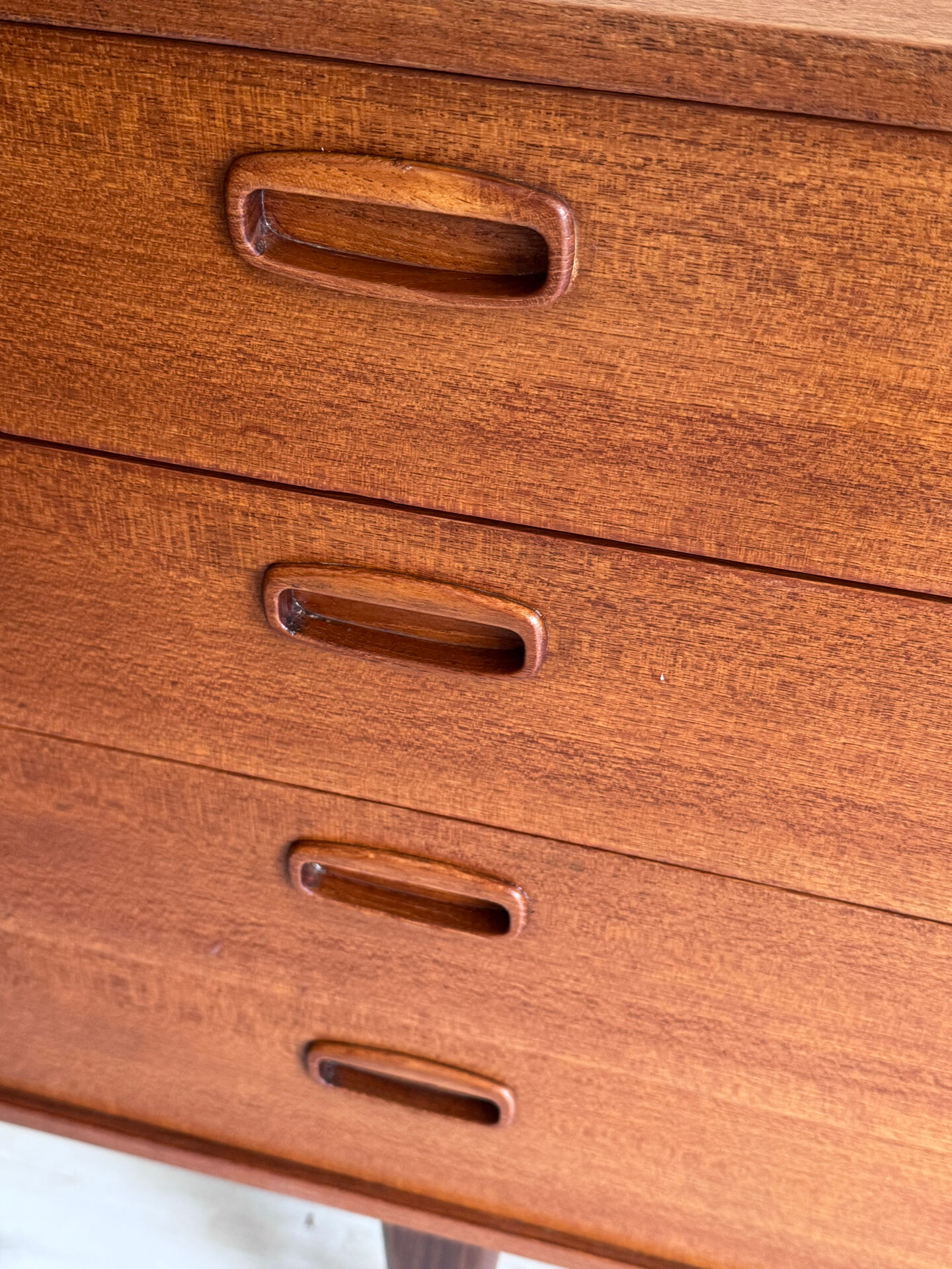 Vintage teak credenza sideboard