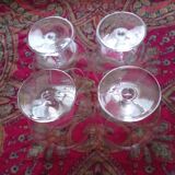 Sèvres crystal cognac glasses