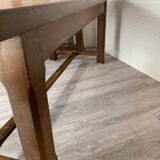 Table de ferme en chêne