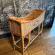Rattan plant stand