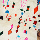 Handmade moroccan berber carpet 309 x 196 cm