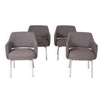 Set of deauville armchairs for Airbone 1960s