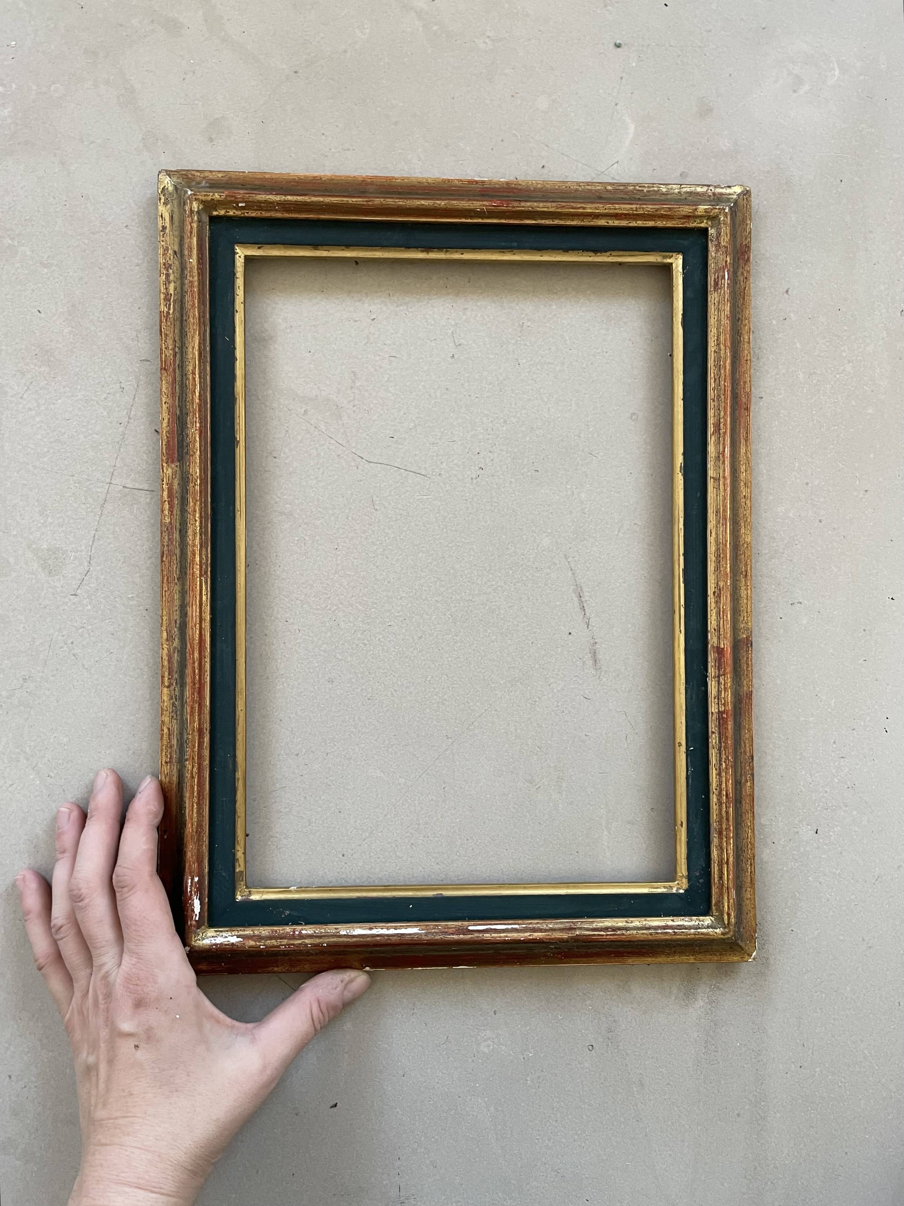 Old golden frame 37x28cm