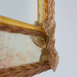 Miroir vénitien en verre de Murano par Art Venitien, modèle Campanil