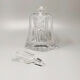 Carafe en cristal avec 6 verres en cristal 1950