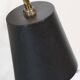 Suspension italienne en opaline satinée mid-century