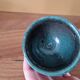 Gisèle Buthod-Garcon (Born in 1954) - Green glazed ceramic bowl