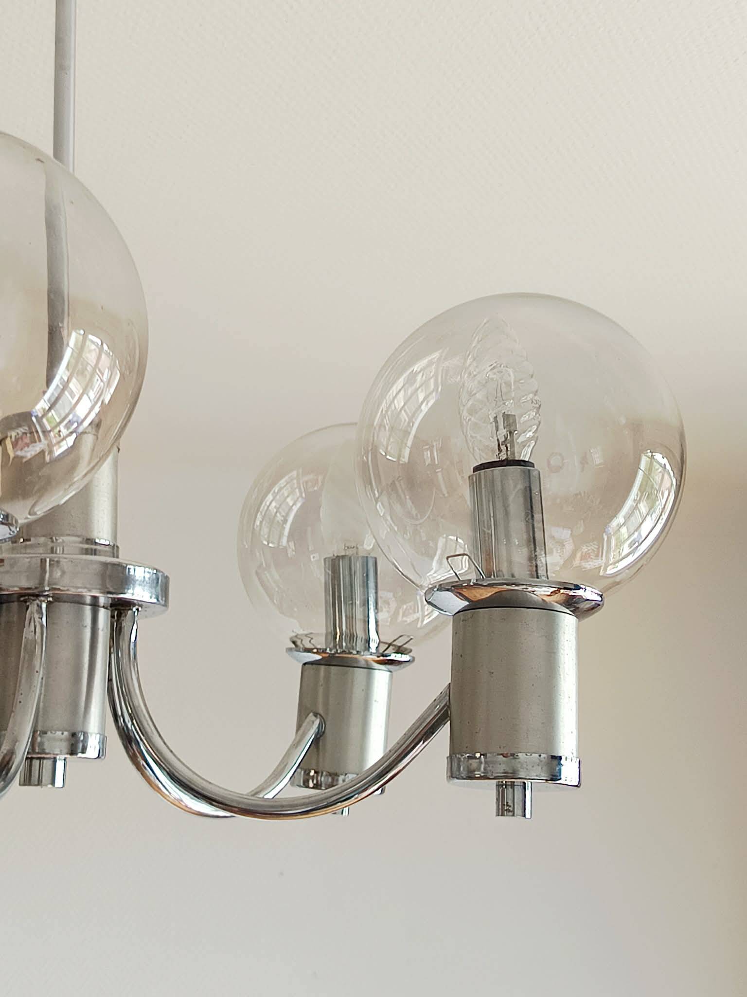 Chrome space age lustre