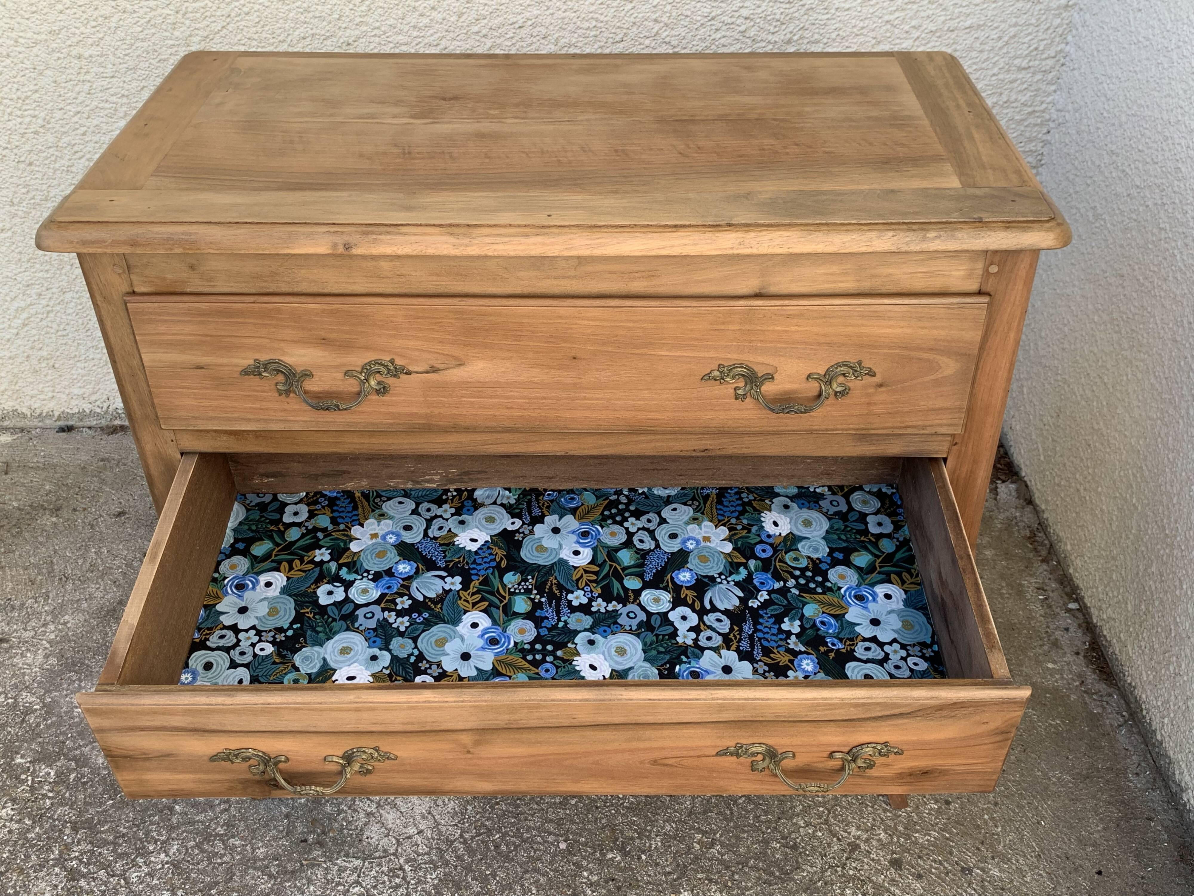 Solid raw walnut jump cabinet