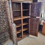 Solid oak cabinet