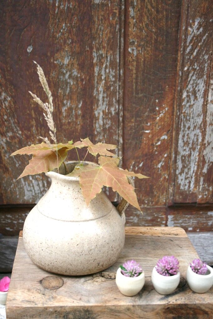 Old jug/pitcher in terracotta-sandstone