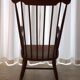 Rocking chair in blond wood