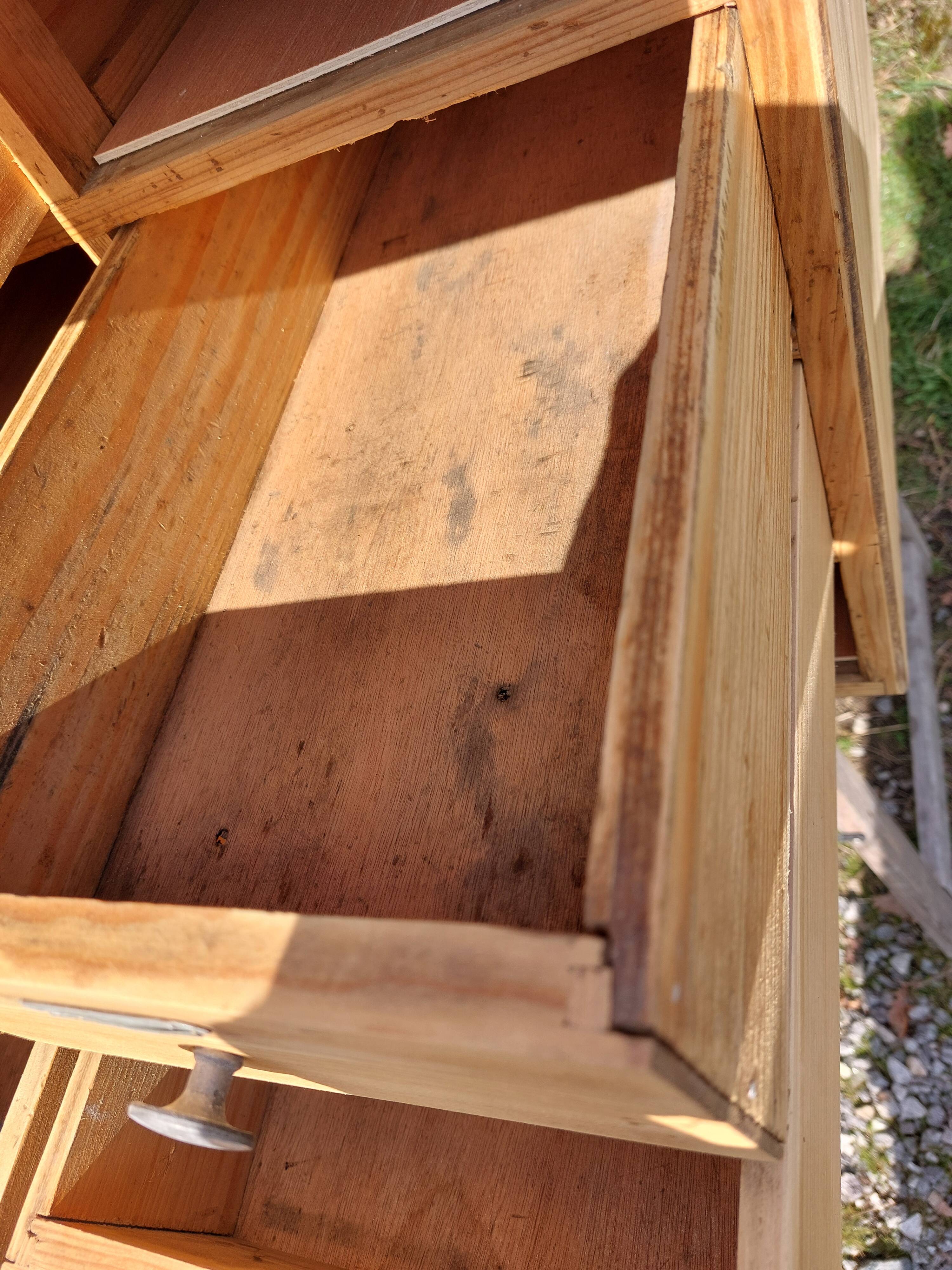 wooden workshop furniture, drawer unit