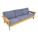 Scandinavian sofa 3 places "Laboremus", Viborg, Denmark, 1960