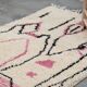 Handwoven coloured wool rug, 155 x 100 cm - P468