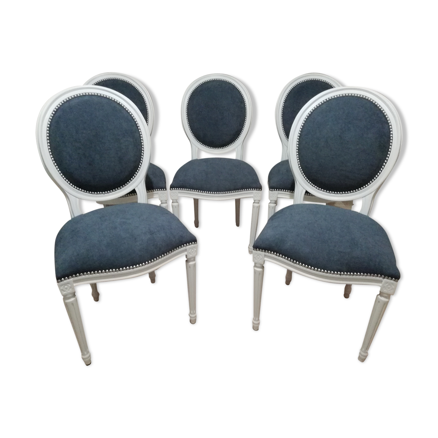 Fully restored medallion chairs
