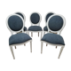 Chaises médaillon entièrement restaurées