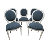 Chaises médaillon entièrement restaurées