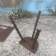 Ancien tabouret tripode